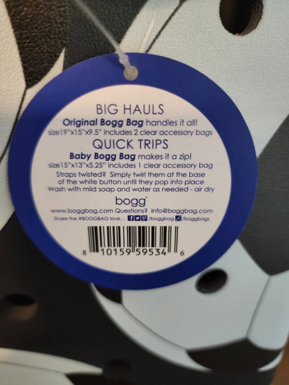 Original Soccer Bogg Bag With Cup Holder15x13x25 NEW - Picture 2 of 4